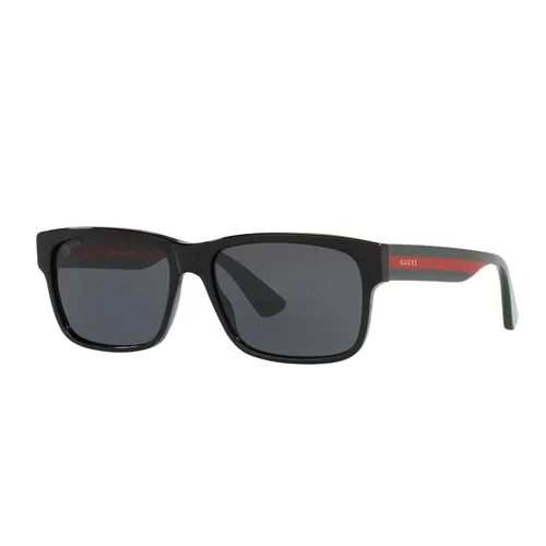 Kính Mát Gucci Sunglass Man Acetate GG0340S-006 Màu Xám Đen